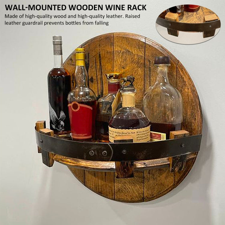 Wall-mounted Wooden Wine Display Stand Storage Rack, Wall-mounted Wine Rack