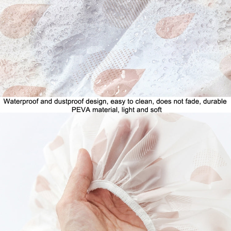 Waterproof Shower Hat Adult Women Bathing Hair Cover Anti-fume Hair Cover, 1 PCS Pink, 1 PCS Apricot, 1 PCS Blue, 1 PCS Grey