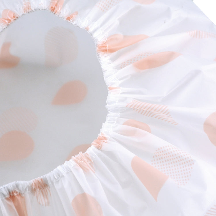 Waterproof Shower Hat Adult Women Bathing Hair Cover Anti-fume Hair Cover, 1 PCS Pink, 1 PCS Apricot, 1 PCS Blue, 1 PCS Grey