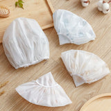 Waterproof Shower Hat Adult Women Bathing Hair Cover Anti-fume Hair Cover, 1 PCS Pink, 1 PCS Apricot, 1 PCS Blue, 1 PCS Grey