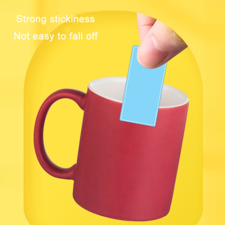 5 Packs Children Colorful Square Label Classification Stickers, Colorful Square Label