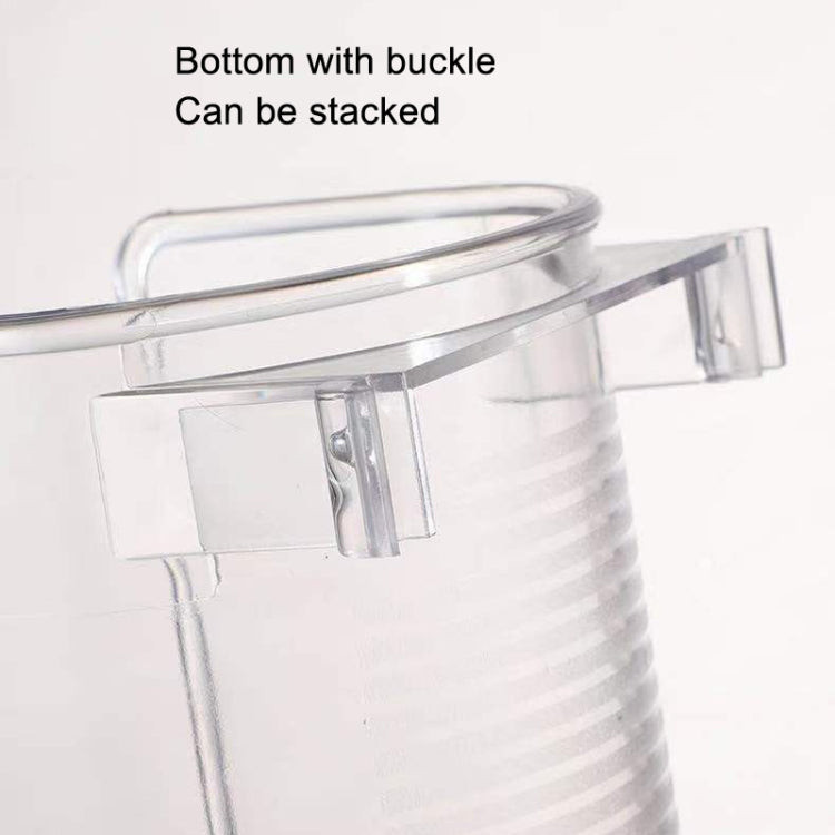 PET Layered Red Wine Stand Refrigerator Beer Beverages Storage Box, TX506