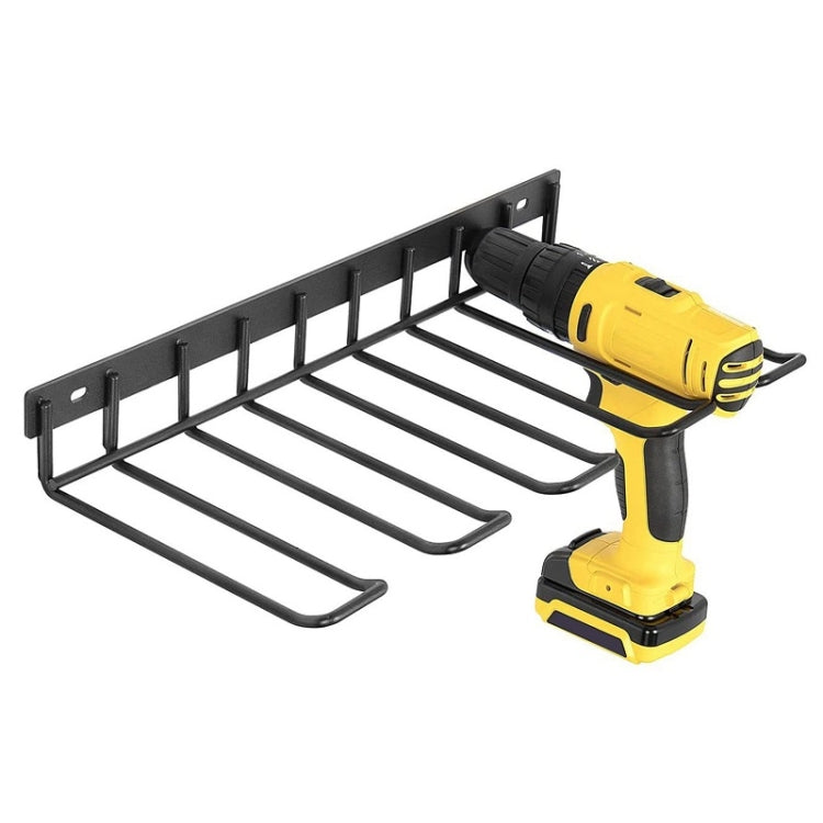 Wall Mounted Handheld Drill Tool Storage Rack, Complete set, Single Rack Single Rack