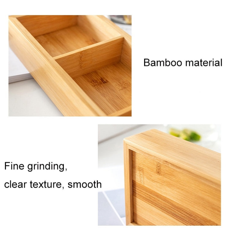 Bamboo Dried Food Box Compartment Candy Box Snack Storage Box, 2 Grids, 3 Grids, 4 Grids, 6 Grids, 9 Grids