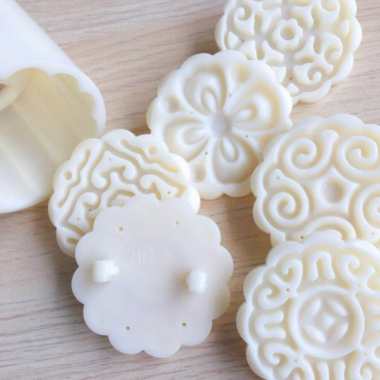 2 PCS Moon Festival Round Hand-Pressed Pastry Mold Baking Tools, Model:, 10, 24, 25, 26, 28, 29, 30, 31, 33, 35, 36, 37, 41, 42, 21
