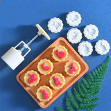 2 PCS Moon Festival Round Hand-Pressed Pastry Mold Baking Tools, Model:, 10, 24, 25, 26, 28, 29, 30, 31, 33, 35, 36, 37, 41, 42, 21 26