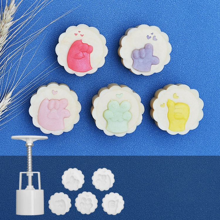 2 PCS Moon Festival Round Hand-Pressed Pastry Mold Baking Tools, Model:, 10, 24, 25, 26, 28, 29, 30, 31, 33, 35, 36, 37, 41, 42, 21 42