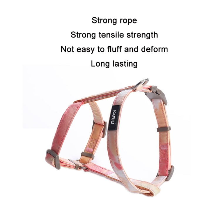 KAFULI Pet Adjustable I-Shape Harness Leash, S, M