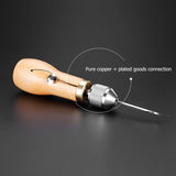 Handmade DIY Leather Stitching Tool Leather Carving Tool Device, Sewing Device