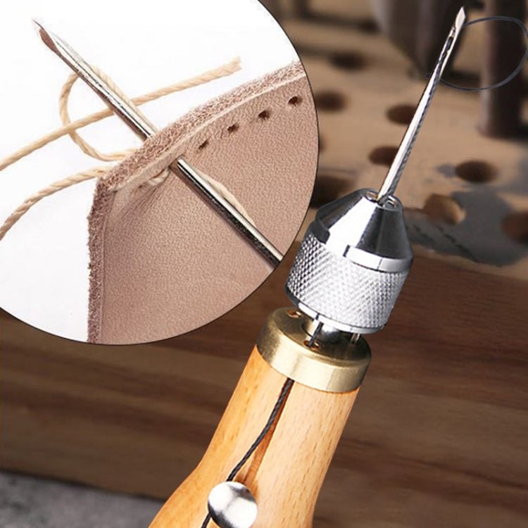 Handmade DIY Leather Stitching Tool Leather Carving Tool Device, Sewing Device