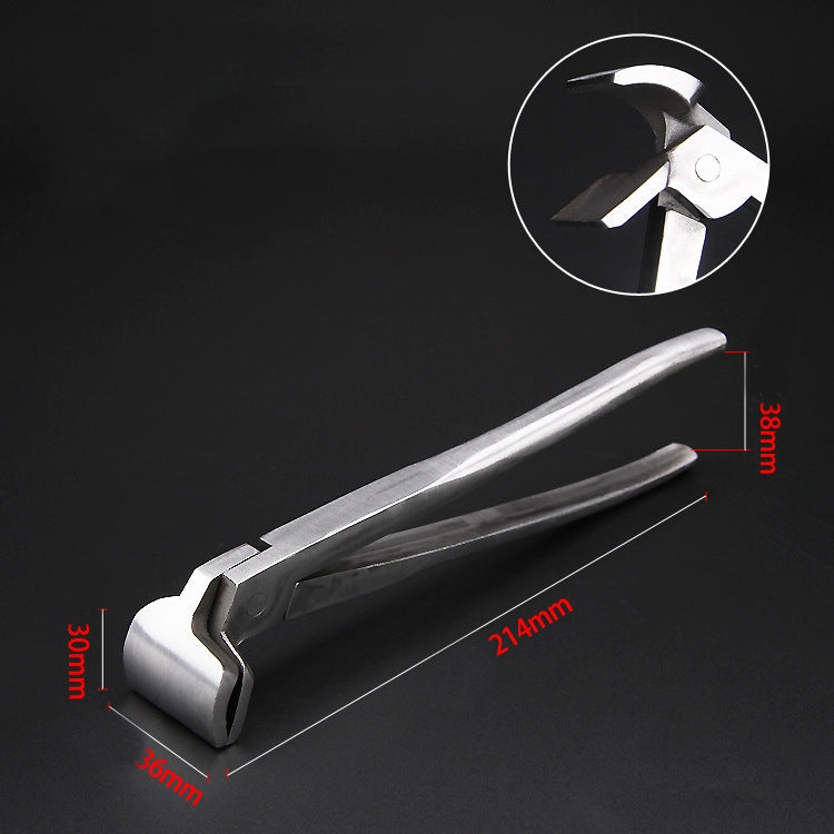 Leather Flat Pliers Hemming Pliers Handmade DIY Tools For Bags and Shoes, Elbow, Straight Head