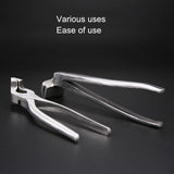 Leather Flat Pliers Hemming Pliers Handmade DIY Tools For Bags and Shoes, Elbow, Straight Head