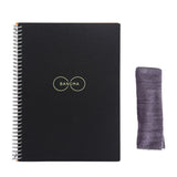 KCA02 Erasable Waterproof Coil Notebook, Spec:, A5 Square, B5 Round, A5 without LOGO, A5 Iron Ring no LOGO, A5 Note Type