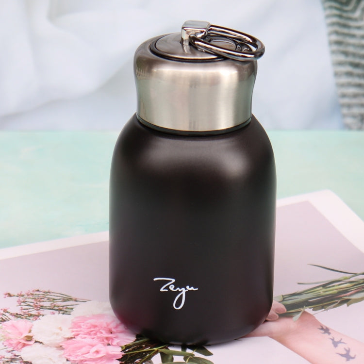 280ml 304 Stainless Steel Handle Vacuum Insulation Cup Big Belly Gift Cup, Black, Gold, Green, Silver, Rose Gold Black