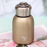 280ml 304 Stainless Steel Handle Vacuum Insulation Cup Big Belly Gift Cup, Black, Gold, Green, Silver, Rose Gold