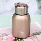 280ml 304 Stainless Steel Handle Vacuum Insulation Cup Big Belly Gift Cup, Black, Gold, Green, Silver, Rose Gold Rose Gold