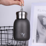 280ml 304 Stainless Steel Handle Vacuum Insulation Cup Big Belly Gift Cup, Black, Gold, Green, Silver, Rose Gold