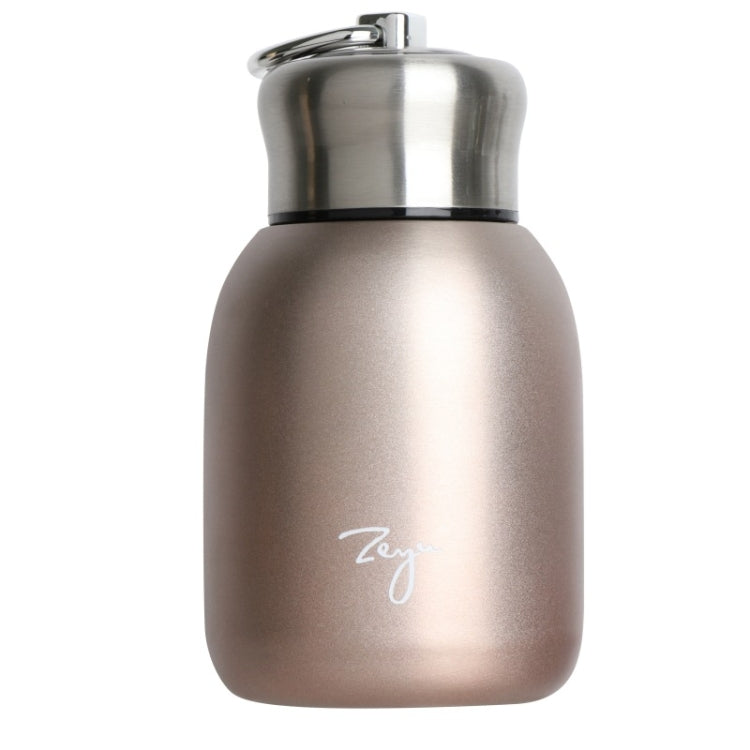 280ml 304 Stainless Steel Handle Vacuum Insulation Cup Big Belly Gift Cup, Black, Gold, Green, Silver, Rose Gold