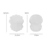 50 PCS Summer Breathable Underarm Invisible Sweat-absorbing Stickers, Original, Mint