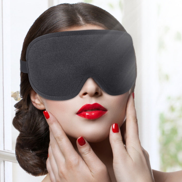 Three-Dimensional Breathable Hollow Sleep Shading Eye Mask, Black, Gray, Champagne Color, Color Matching