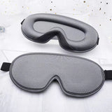 Three-Dimensional Breathable Hollow Sleep Shading Eye Mask, Black, Gray, Champagne Color, Color Matching