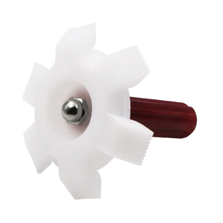 2 PCS Air Conditioner Blade Condenser Cleaning Fin Comb Brush, Green, White White White