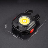 E-SMARTER W5129 Mini Strong Light Portable Flashlight, Specification:, With Keychain, With Tape Rope