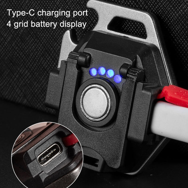 E-SMARTER W5131 Mini Keychain Strong Light Portable Flashlight, Specification:, Black, Tarnish, Black+Tripod, Tarnish+Tripod