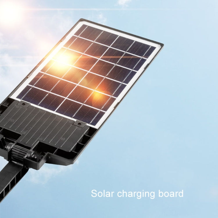 E-SMARTER LED Strong Light Dual Row Road Light Solar Garden Sensor Light, Style:, W789A-4, W789B-4