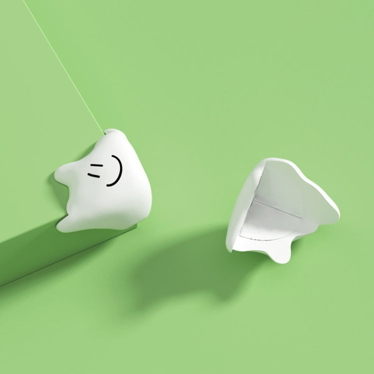 Baby Table Corner Anti-collision Silicone Protective Cover, Green, White, Apricot, Coffee, Orange