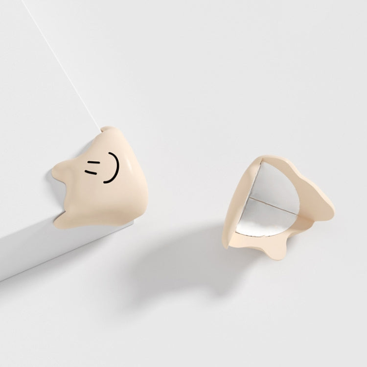 Baby Table Corner Anti-collision Silicone Protective Cover, Green, White, Apricot, Coffee, Orange