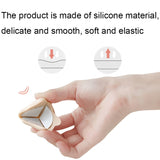 Baby Table Corner Anti-collision Silicone Protective Cover, Green, White, Apricot, Coffee, Orange