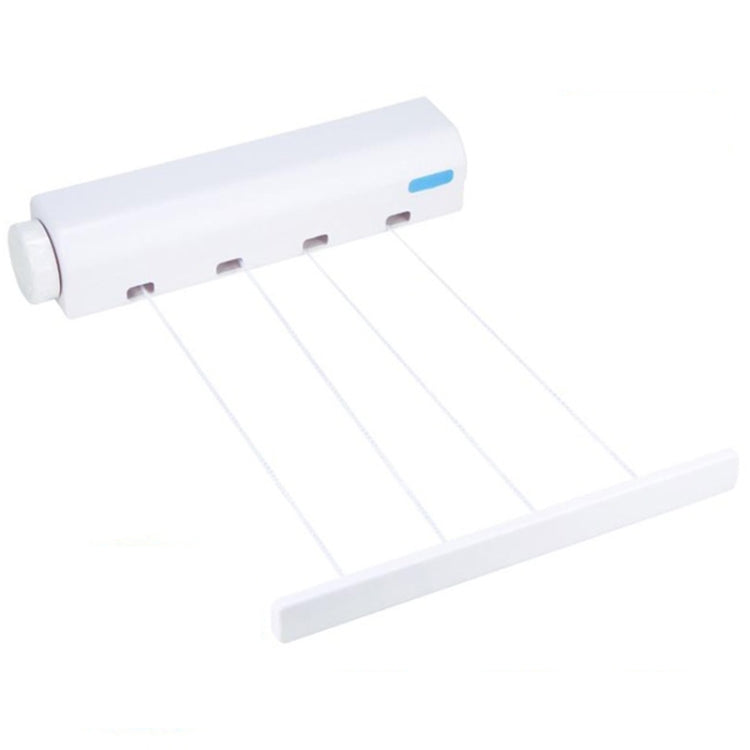 Spring Automatic Retractable Clothesline Drying Rack Towel Rack,Style:, Four Wired, Five Wired