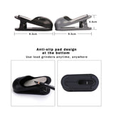 Tenwin MS5860 Spring Clip Type Pencil Grinder Can Hold Sketching Paper, Black, Grey