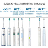 Toothbrush Head For Philips HX6730 HX9352 HX8910 HX3226,Style: Clean Medium Hair, Gum Care, Dental Plaque Defensive, Diamond Bright, Clean Medium Soft Hair, Clean Medium Hair
