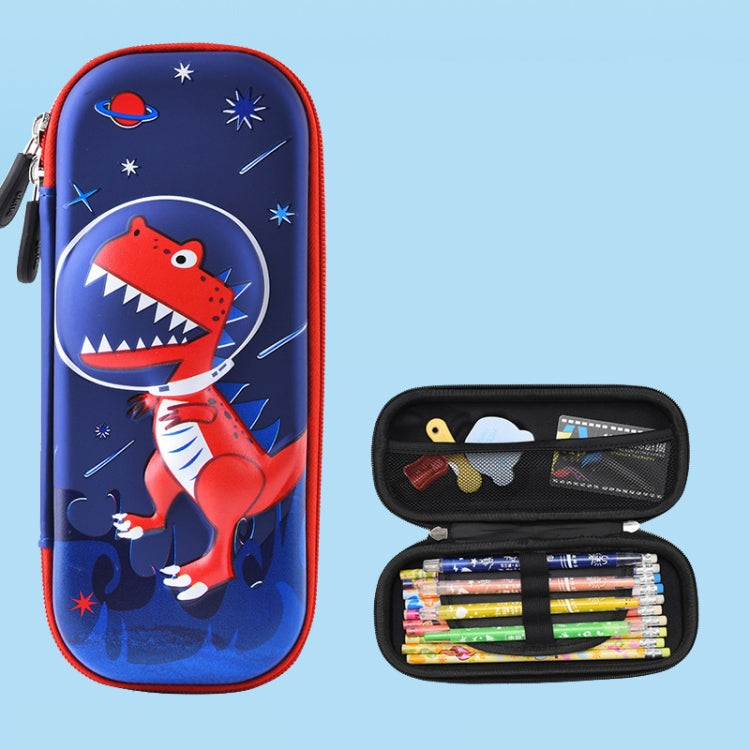 Uime EVA 3D Multi-compartment Pencil Case Stationery Box Children School Supplies, Astronaut, Rocket, Purple Pony, Rabbit, Elf Unicorn, Green Dinosaur, Red Dinosaur, Rainbow Unicorn, Big Head Unicorn, Kitten, Little Fox, Mermaid, Blue Whale, Blue Dinos... Red Dinosaur