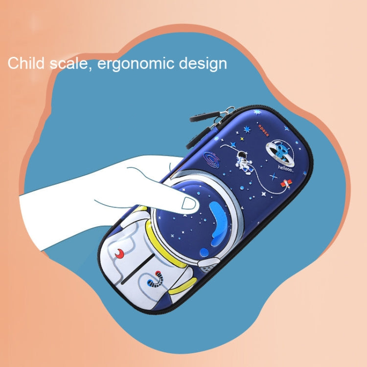 Uime EVA 3D Multi-compartment Pencil Case Stationery Box Children School Supplies, Astronaut, Rocket, Purple Pony, Rabbit, Elf Unicorn, Green Dinosaur, Red Dinosaur, Rainbow Unicorn, Big Head Unicorn, Kitten, Little Fox, Mermaid, Blue Whale, Blue Dinos...