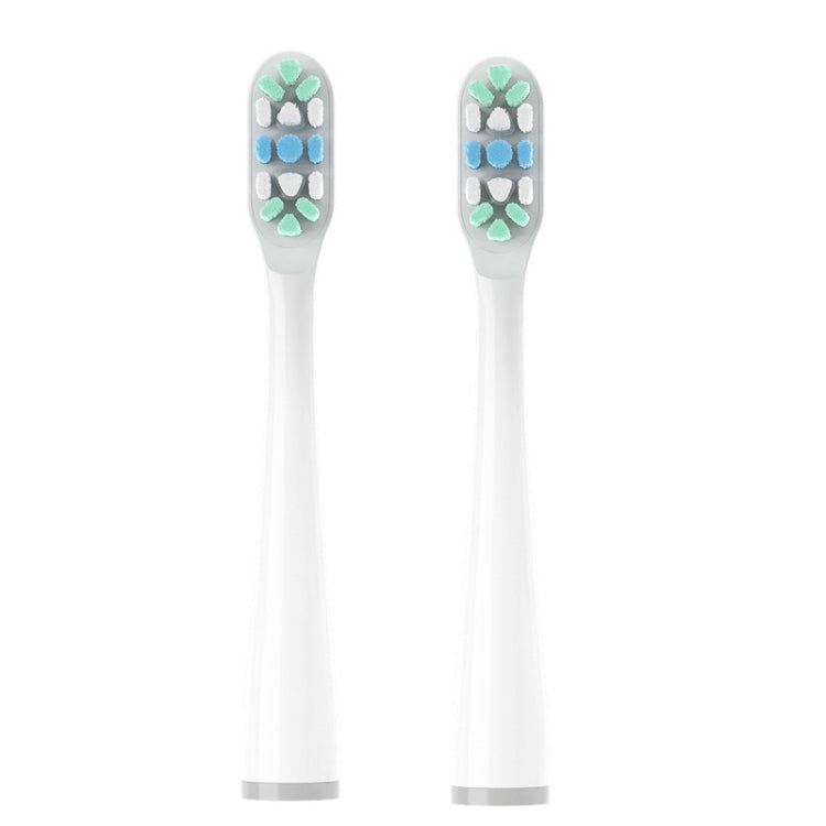 2 PCS Achor Free Tufting Electric Toothbrush Head for Usmile, White, Pink White