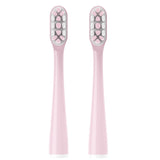 2 PCS Achor Free Tufting Electric Toothbrush Head for Usmile, White, Pink Pink