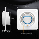 A100 Bathroom Check Valve Exhaust Pipe Ventilation Check Valve, Check Valve