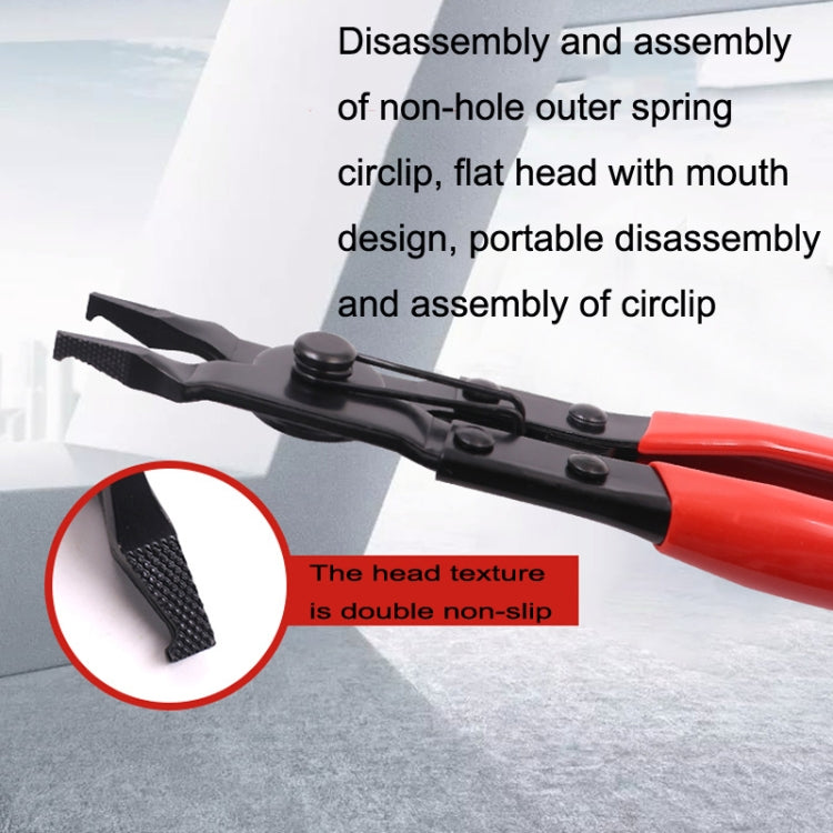 Reinforced Flat Circlip Pliers Flat-mouth Snap Ring Pliers, Snap Ring Pliers
