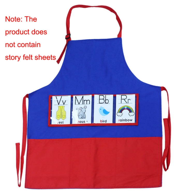 Felt Cloth Picture Book DIY Story Teaching Apron, DIY Story Teaching Apron