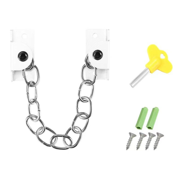 Punching Installation Protection Stainless Steel Window Limit Lock, B Type Silver, B Type White, B Type Black, A Type Silver, A Type Black