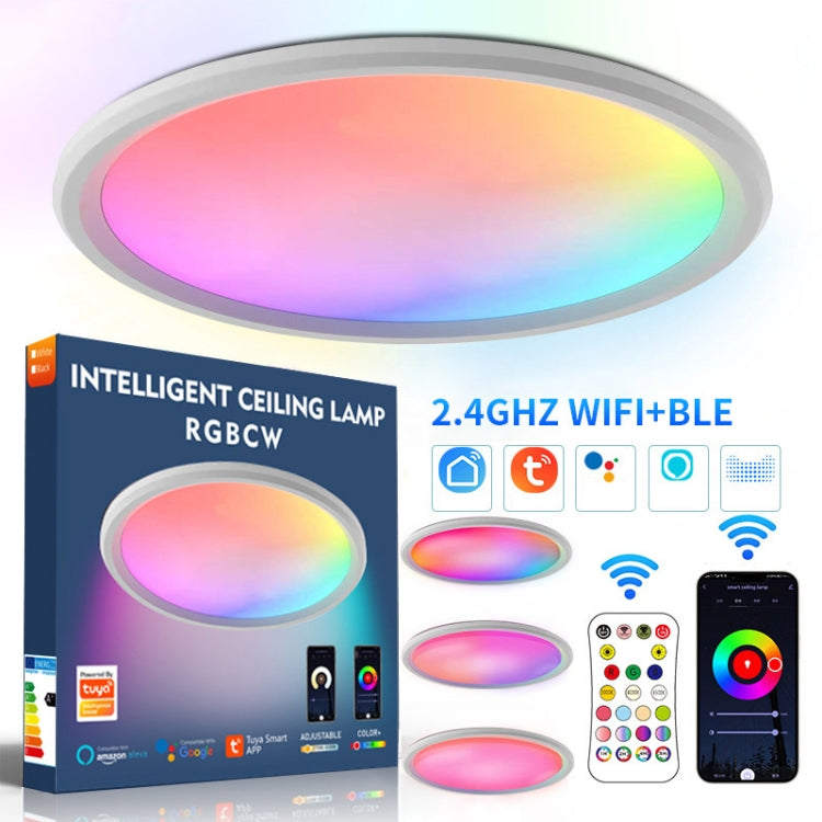 WiFi Bluetooth 2.4G Remote Control LED Ceiling Light, Voltage:, EU Standard 220V-240V, US Standard 110V-130V
