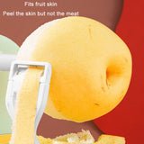 Hand Crank Fruit Peeler Apple Divider Dicer, Dark Green, Light Green