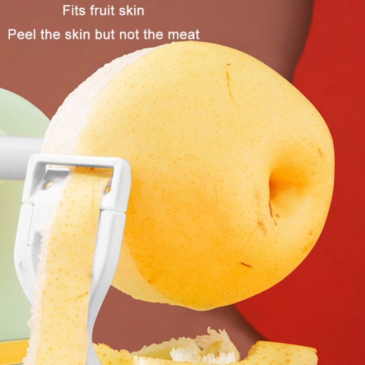 Hand Crank Fruit Peeler Apple Divider Dicer, Dark Green, Light Green