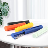 1 Pack Push-Pull Cylinder Storage Ear Scoop Set, Specification: 6 PCS/Set Black, 6 PCS/Set Black, 6 PCS/Set Orange, 6 PCS/Set Yellow, 6 PCS/Set Blue, 6 PCS/Set Green, 7 PCS/Set Black, 7 PCS/Set Orange, 7 PCS/Set Yellow, 7 PCS/Set Blue, 7 PCS/Set Green