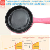 350W Electric Egg Omelette Cooker Frying Pan Steamer Cooker,EU Plug,Style:, Single Layer Set Yellow, Double Layer Set Yellow, Pan+Wood Shovel Yellow, Single Layer Set Pink, Double Layer Set Pink, Pan+Wood Shovel Pink