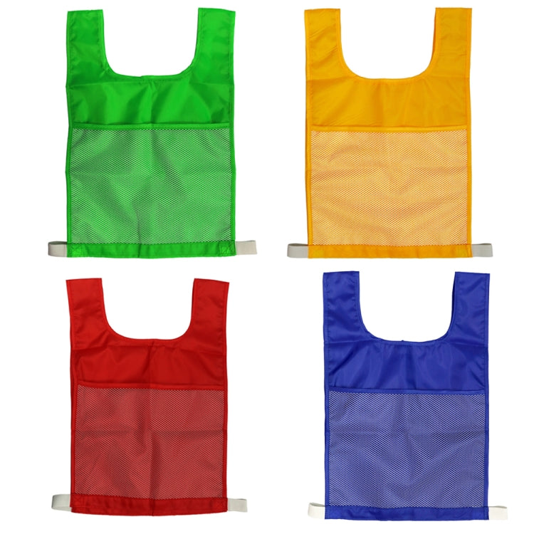 Sports Vest Game Number Alphabet Teaching Vest, Yellow, Red, Light Green, Blue