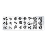 5 PCS Stainless Steel Nail Art Print Template Nail Art Tools